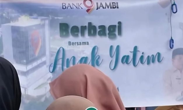 Bank Jambi Dan Pemprov Jambi Berbagi Kebahagiaan Bersama Anak Yatim Di Momentum 10 Muharram