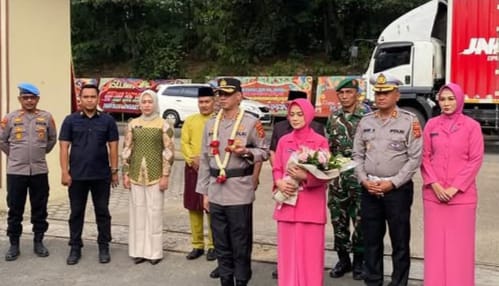 Lapas Perempuan Kelas IIB Jambi Hadiri Penyambutan Kapolres Muaro Jambi, Perkuat Sinergi Antar Penegak Hukum