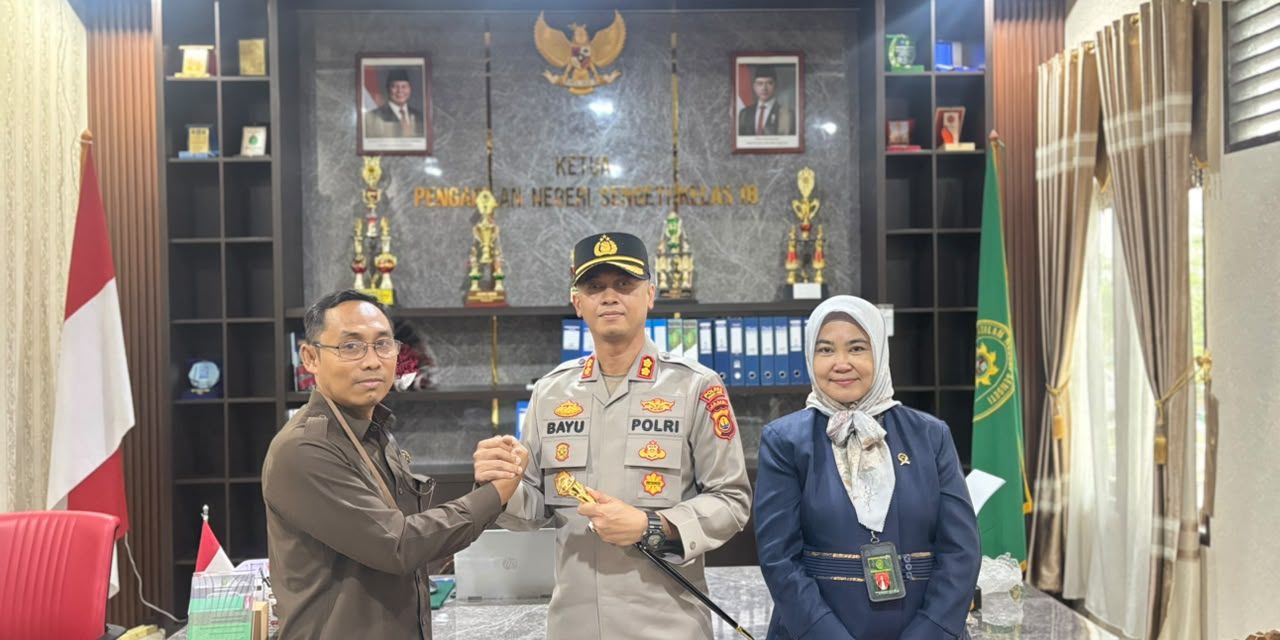 Kapolres Muaro Jambi Perkuat Sinergi Dengan Pengadilan Negeri Sengeti Demi Penegakan Hukum Berintegritas