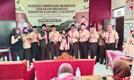 Mabigus PAUD-SMA Se-Cisompet Dibekali Jadi Inspirator, Kacar Garut: “Contohlah Messi dan Ronaldinho”