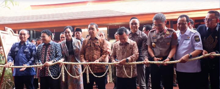 Bupati Muaro Jambi Hadiri Peresmian Museum Sriwijaya Dharmakirti