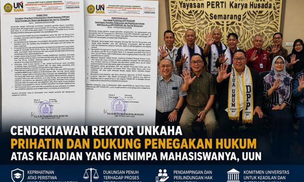 Rektor UNKAHA Prihatin dan Dukung Penegakan Hukum atas Dugaan Kekerasan yang Menimpa Mahasiswanya