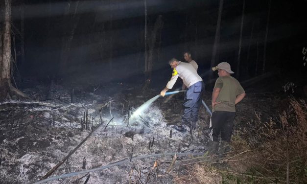 Polsek Kumpeh Ulu Gencarkan Imbauan Cegah Karhutla, Warga Diminta Tidak Membuka Lahan dengan Cara Dibakar