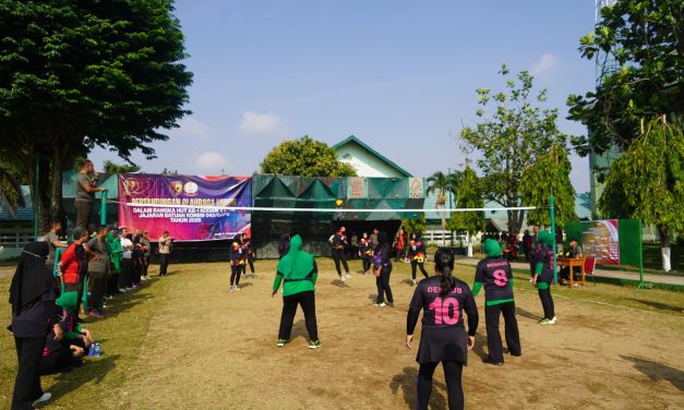 Korem 042/Gapu Semarakkan HUT Ke-1 Kodam XX/TIB dengan Turnamen Olahraga