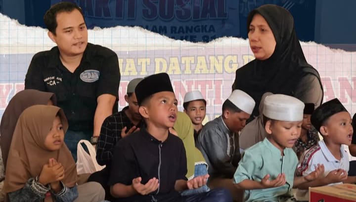 Sambut HUT Ke-81 Kemerdekaan RI, Lapas Perempuan Jambi Gelar Bakti Sosial di Panti Asuhan Harapan Mulia