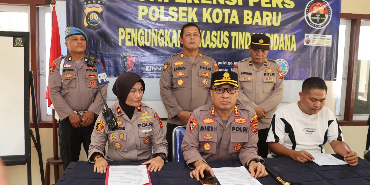Tiga Residivis Diduga Terlibat Curanmor Di Kota Jambi, Polisi Amankan Motor Korban
