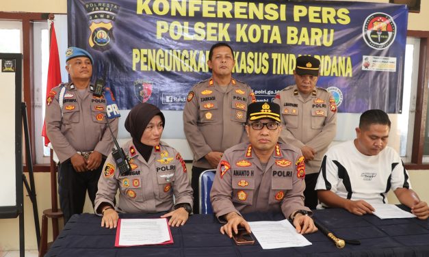 Tiga Residivis Diduga Terlibat Curanmor Di Kota Jambi, Polisi Amankan Motor Korban