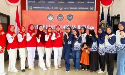 Semarak HUT Ke-81 RI, Lapas Perempuan Jambi Gelar Pekan Olahraga