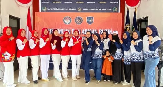 Semarak HUT Ke-81 RI, Lapas Perempuan Jambi Gelar Pekan Olahraga