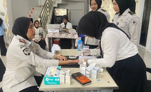 Lapas Perempuan Jambi Gelar Cek Kesehatan Gratis Dan Skrining HIV