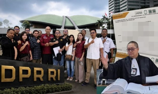 Surat FERADI WPI Diterima DPR RI, Tim Advokasi UUN Minta Audiensi Dan Pengawasan Perkara