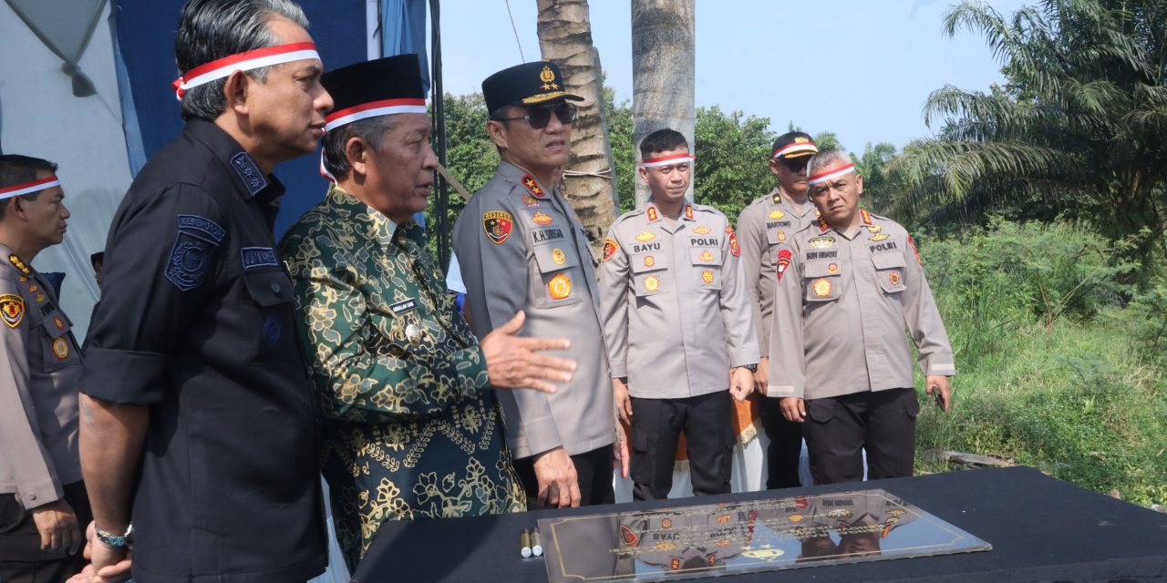 Jembatan Merah Putih Presisi Muaro Jambi Diresmikan, Pangkas Jarak Tempuh Warga