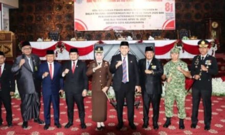 Kapolres Merangin Hadiri Rapat Paripurna DPRD Dengarkan Pidato Kenegaraan Presiden