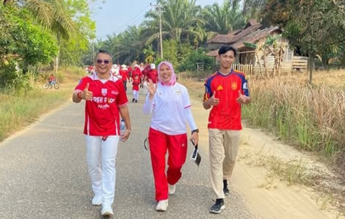 Lapas Perempuan Jambi Gelar Fun Walk Bersama Pegawai dan Keluarga