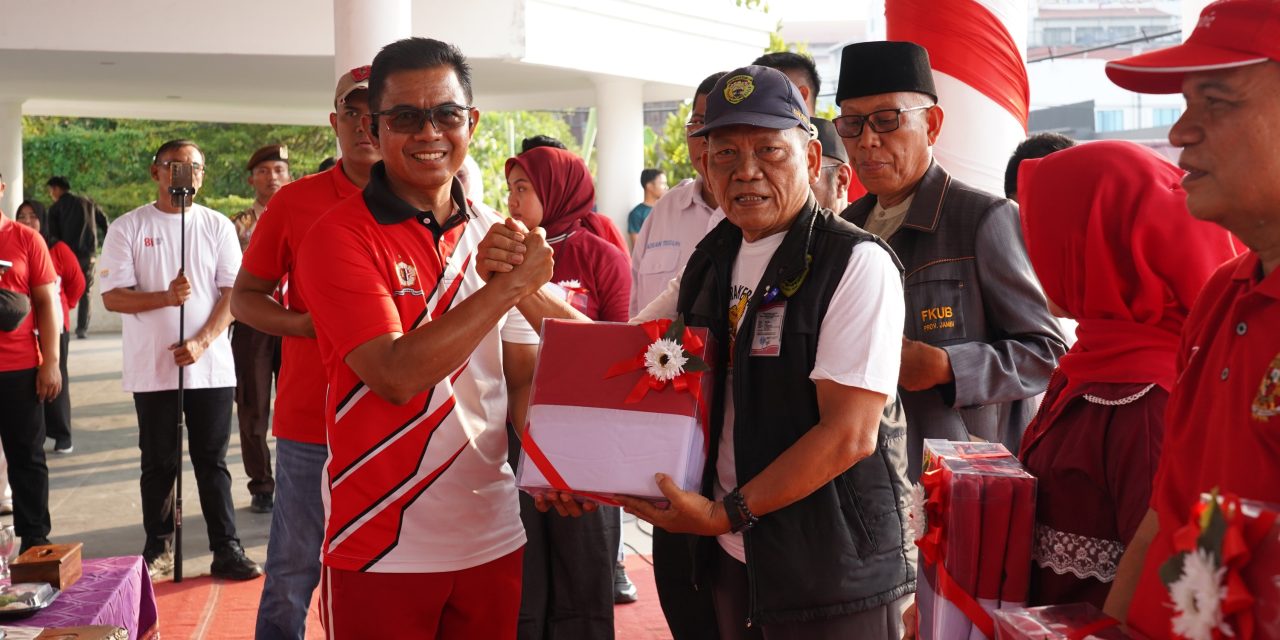 Danrem 042/Gapu Hadiri Gebyar Mahardika, Semarakkan HUT Ke-81 RI