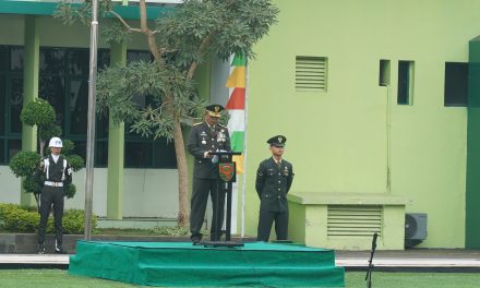 Kasdam II/Sriwijaya Pimpin Upacara HUT Ke-81 RI, Tekankan TNI yang Berdaulat, Adil, dan Makmur