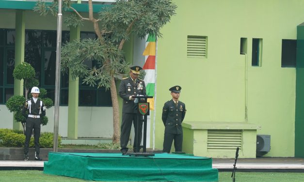 Kasdam II/Sriwijaya Pimpin Upacara HUT Ke-81 RI, Tekankan TNI yang Berdaulat, Adil, dan Makmur