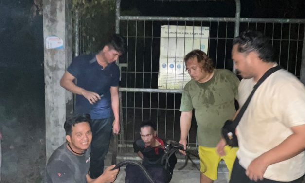 Polsek Sekernan Amankan Terduga Pelaku Pencurian Kabel Tower Telkomsel