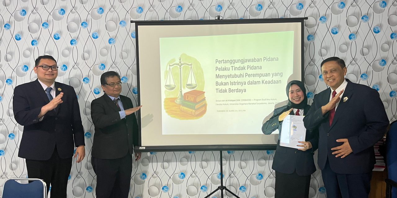 Ketum FERADI WPI Ucapkan Selamat, Hj. Ari Kristiyani Raih Gelar Sarjana Hukum