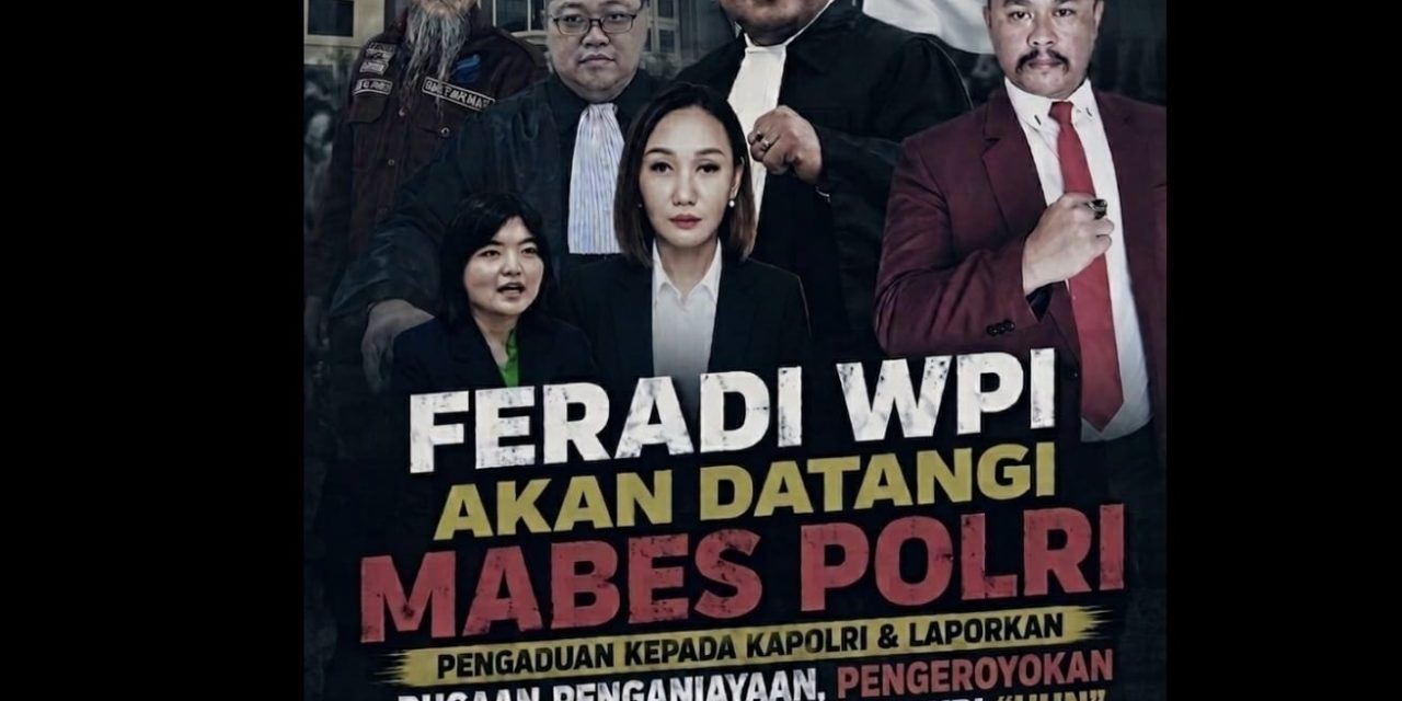 FERADI WPI Dampingi UUN Ajukan Pengaduan ke Mabes Polri Terkait Penanganan Perkara di Polda Banten