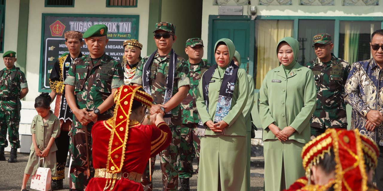 Kunker Ke Kodim 0417/Kerinci, Danrem 042/Gapu Tekankan Sinergi Dan Profesionalisme Prajurit