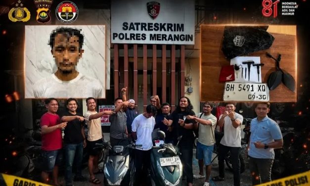 Gerak Cepat Saat Pawai, Tim URC Polres Merangin Ringkus Terduga Curanmor Dalam Tiga Jam