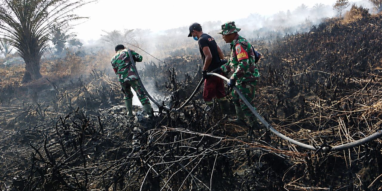 TNI-Polri Bersama Tim Gabungan Perkuat Penanganan Karhutla Di Londrang