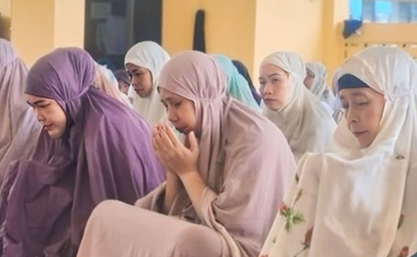 Lapas Perempuan Kelas IIB Jambi Gelar Salat Istisqa, Berdoa Memohon Hujan dan Keberkahan