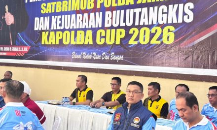 Wakapolres Muaro Jambi Hadiri Peresmian Lapangan Bulutangkis dan Pembukaan Kapolda Cup 2026