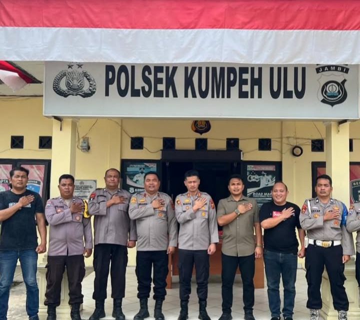 Kapolres Muaro Jambi Kunjungi Polsek Kumpeh Ulu, Tekankan Pelayanan dan Kepercayaan Publik
