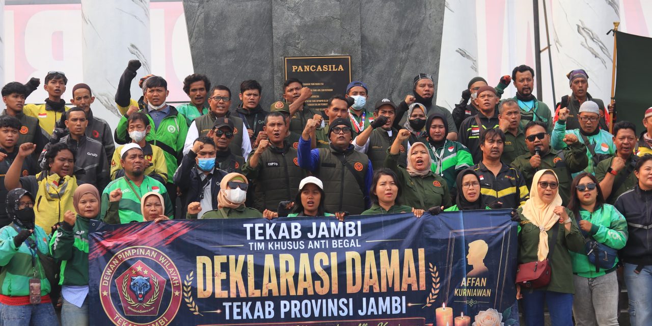 TEKAB Jambi Gelar Deklarasi Damai, Kenang Affan Kurniawan Sebagai Pahlawan Keluarga