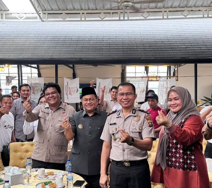 Wakapolres Muaro Jambi Hadiri Pelantikan DPD Tani Merdeka Indonesia