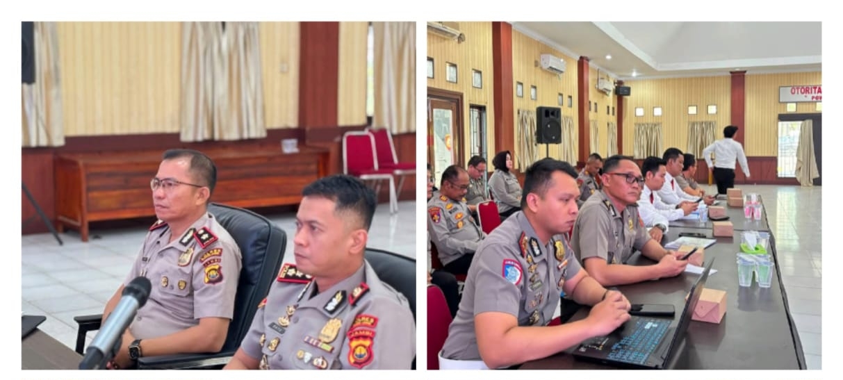 Kapolres Muaro Jambi Pimpin Gelar Operasional Triwulan II Tahun 2026