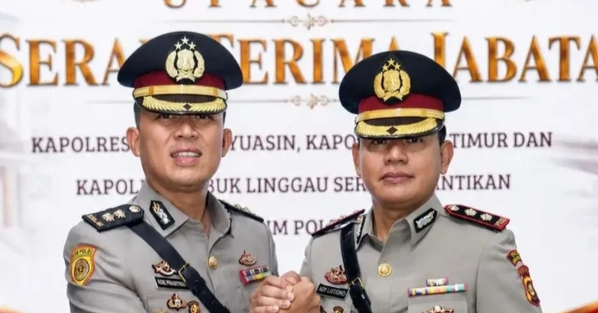 Sertijab Kapolres Muba Dan Kapolres OKU Timur, Kapolda Sumsel Tekankan Pelayanan Terbaik