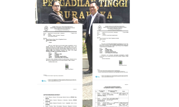 FERADI WPI Hadiri Rakor Persiapan Penyumpahan Advokat Di Pengadilan Tinggi Surabaya