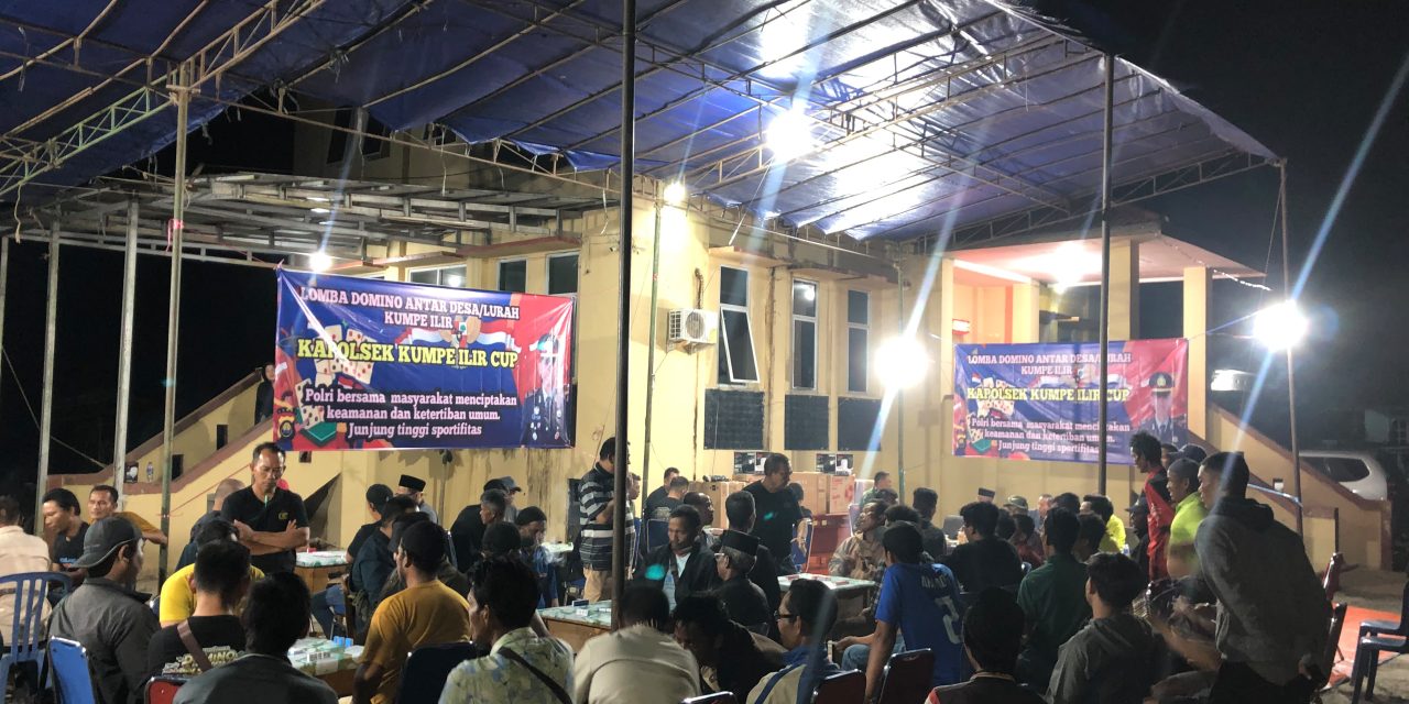 Kapolsek Kumpeh Ilir Buka Lomba Domino Antar Desa Meriahkan HUT Ke-81 Kemerdekaan RI