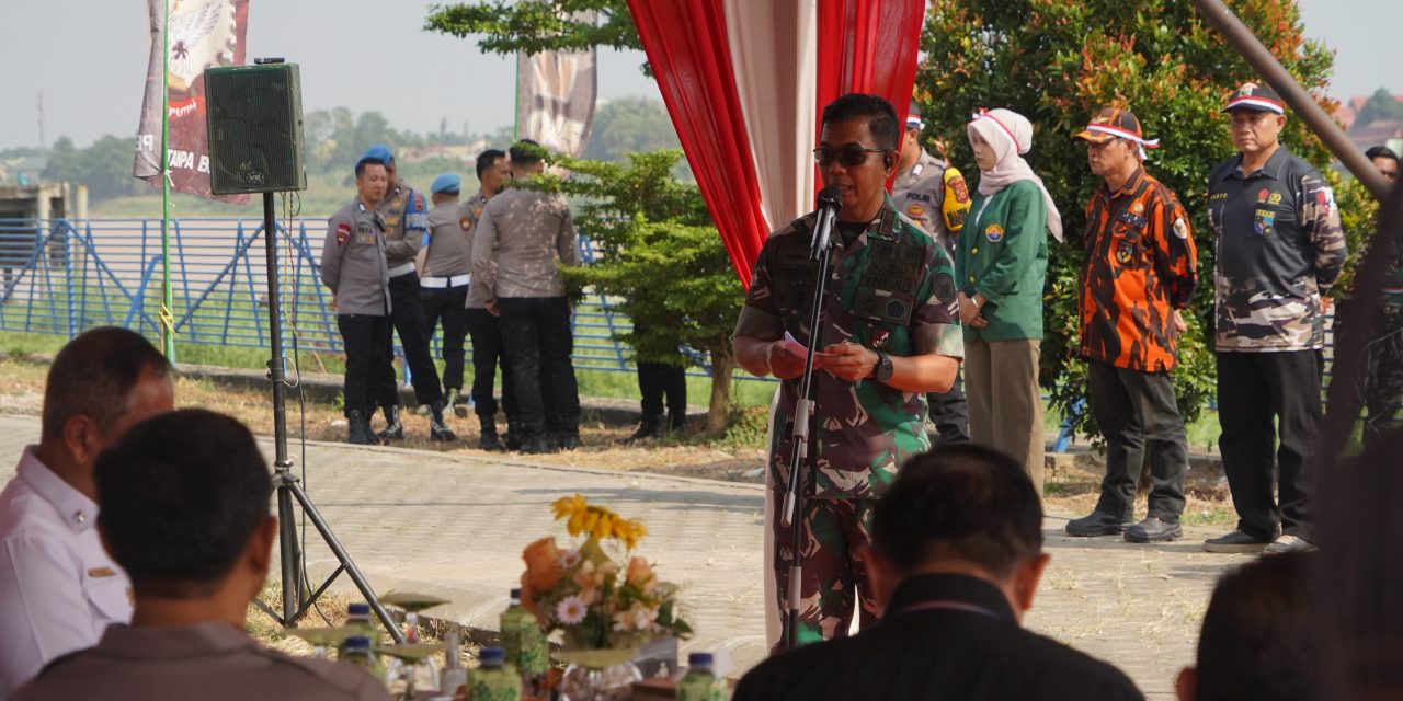Danrem 042/Gapu Pimpin Penanaman Bambu dan Pohon Produktif di Kawasan Sungai Batanghari