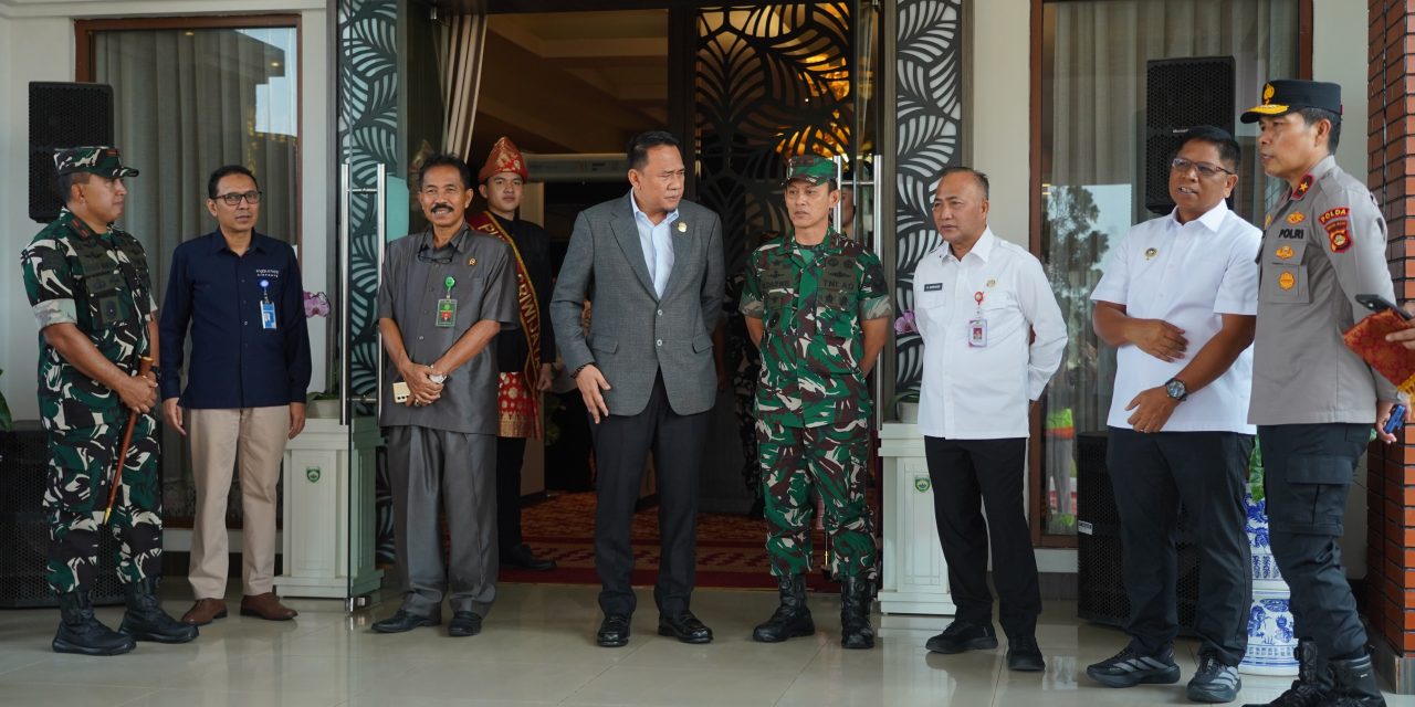 Kepala Staf Kepresidenan RI Lakukan Kunjungan Kerja Strategis di Sumatera Selatan