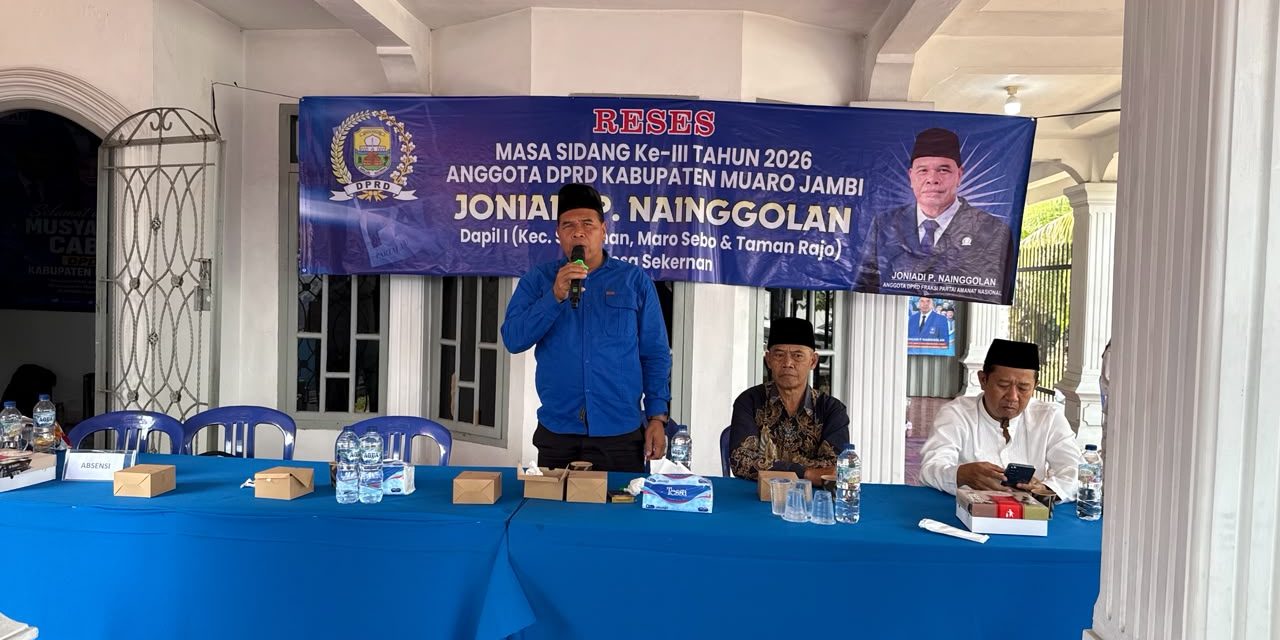 Reses Masa Sidang III, Joniadi P Nainggolan Serap Aspirasi Warga Dapil 1 Muaro Jambi