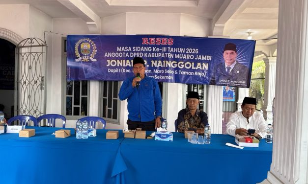 Reses Masa Sidang III, Joniadi P Nainggolan Serap Aspirasi Warga Dapil 1 Muaro Jambi