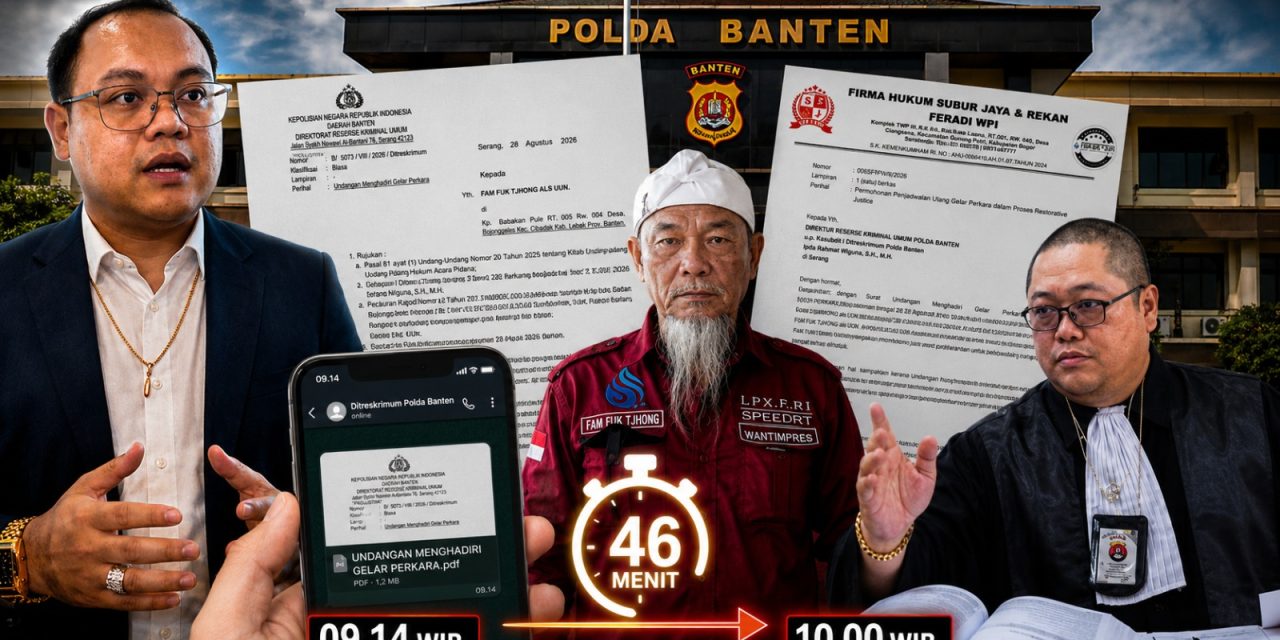 Undangan Gelar Perkara Diterima 46 Menit Sebelum Agenda, Kuasa Hukum Uun Minta Penjadwalan Ulang