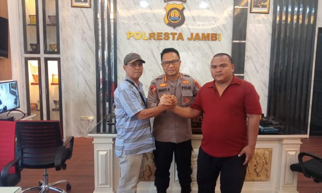 Kapolresta Jambi Sambut Kunjungan Pimred Lintas Jaluko dan Lintas Provinsi, Perkuat Sinergi dengan Insan Pers
