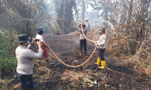 Hari Ke-10 Penanganan Karhutla di Sungai Gelam, Tim Gabungan Fokus Lakukan Pendinginan