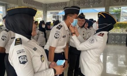 Kalapas Perempuan Kelas IIB Jambi Imbau Petugas dan Warga Binaan Gunakan Masker di Tengah Kabut Asap Karhutla