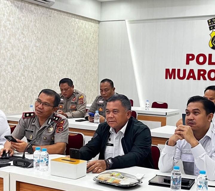 Wakapolres Muaro Jambi Ikuti Sosialisasi Assessment Center Polri Bersama Pemda se-Provinsi Jambi