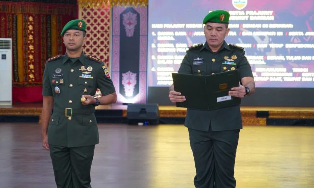 Pangdam I/BB Pimpin Sertijab Dandim 0201/Medan Dan Tradisi Korps