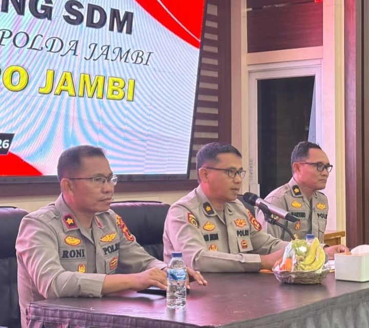 Polres Muaro Jambi Terima Tim Supervisi Program Bidang SDM T.A. 2026