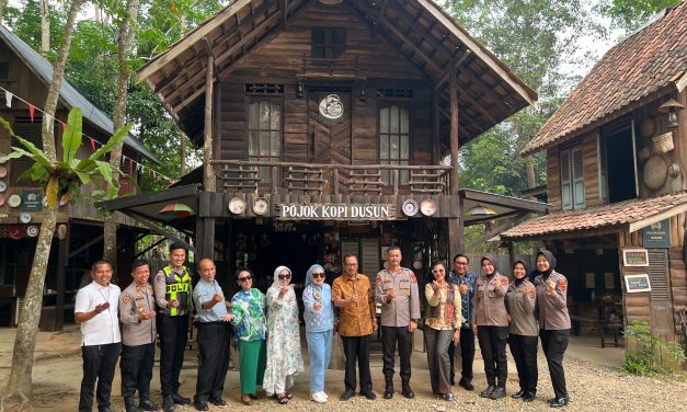 Kapolres Muaro Jambi Sambut DPP LVRI Di Kawasan Cagar Budaya Muaro Jambi