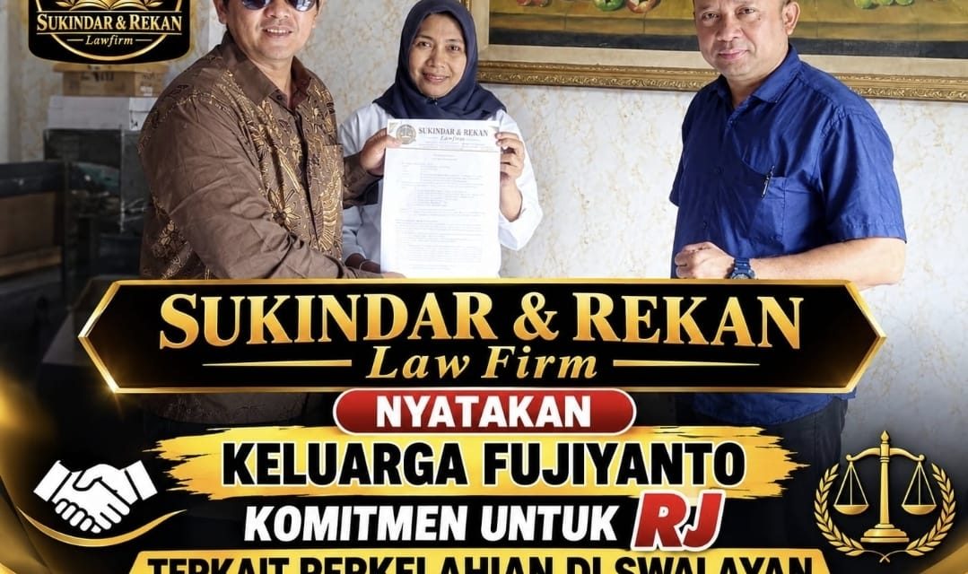 Keluarga Fujiyanto Nyatakan Komitmen Tempuh Restorative Justice dalam Kasus Sholeh