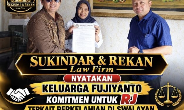 Keluarga Fujiyanto Nyatakan Komitmen Tempuh Restorative Justice dalam Kasus Sholeh